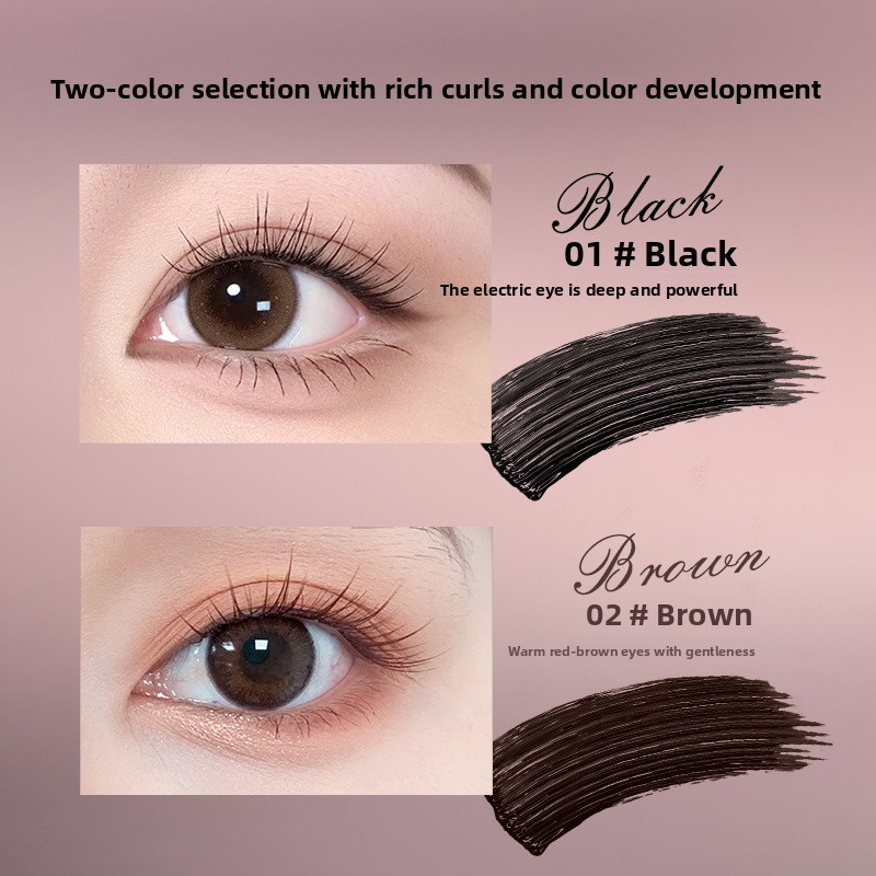 YAMENG mascara is a natural, long-lasting, setting, waterproof, sweat-proof and non-smudging silver tube mascara base✨✨