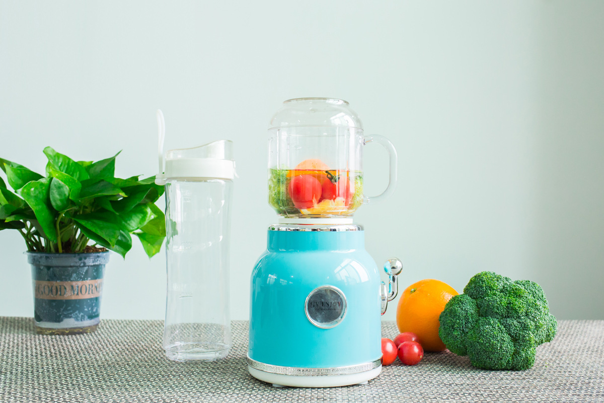 Retro juicer, small, fully automatic, multifunctional touch machine, e