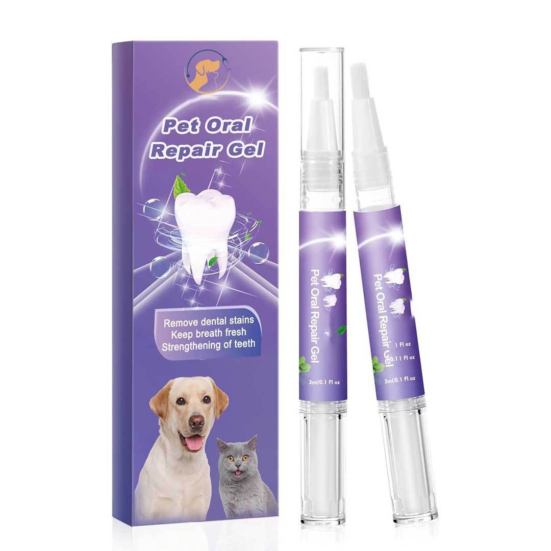 Pet Oral care gel to remove bad breath and tartar Pet Oral care Pet dental care Pet Dental pen ✨