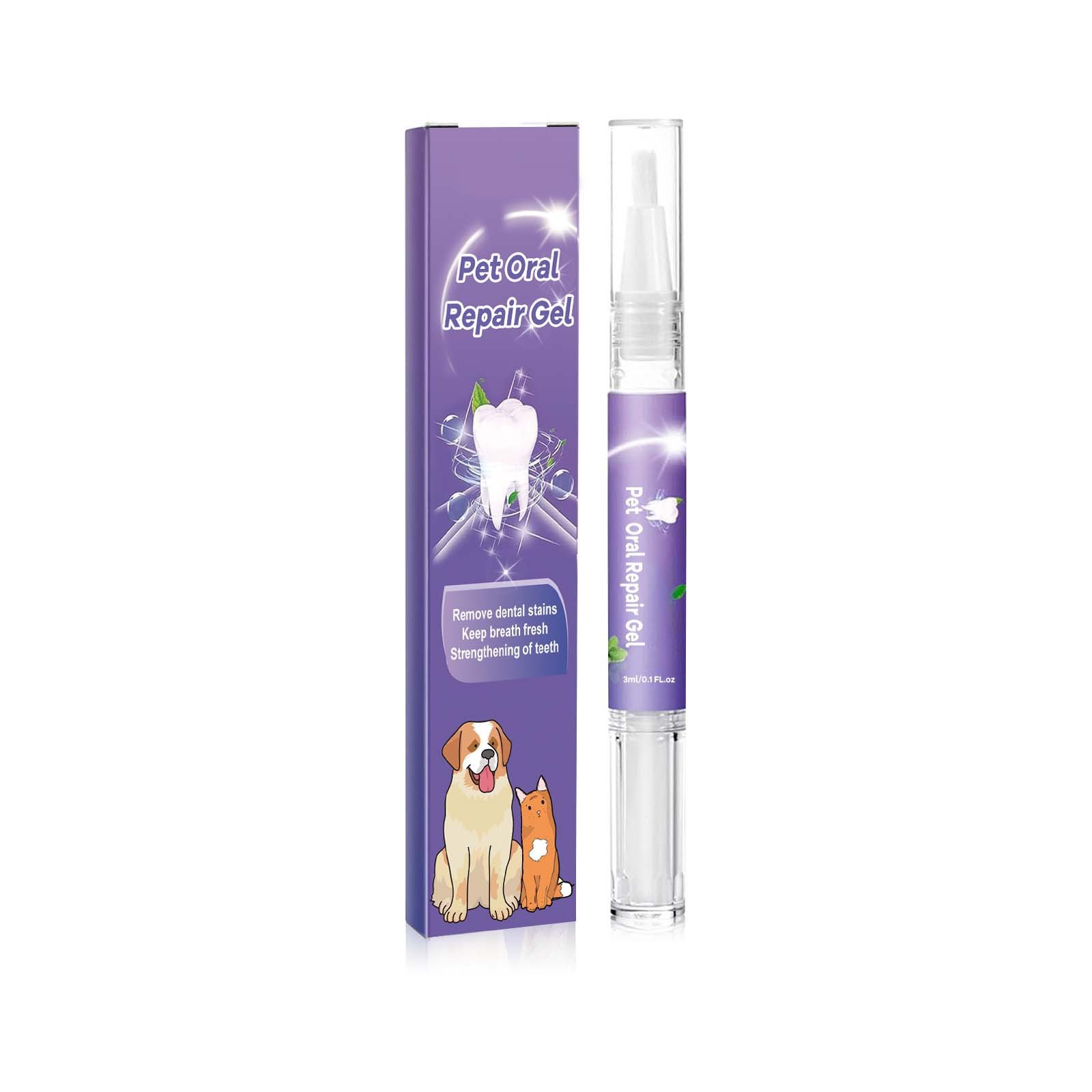 Pet Oral care gel to remove bad breath and tartar Pet Oral care Pet de