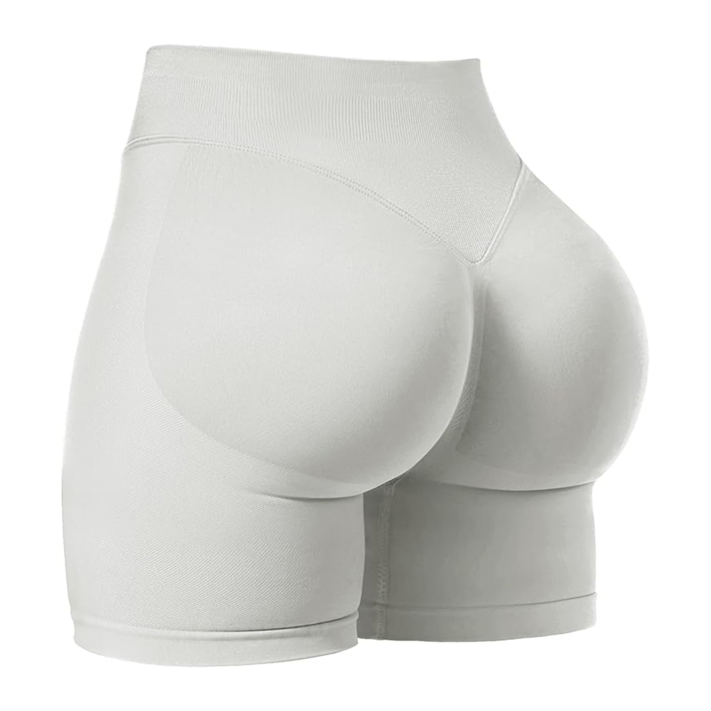 Tight-fitting, waist-lifting yoga pants, seamless, breathable, quick-drying, nude feel, high-elasticity, sports and fitness three-point shorts✨✨