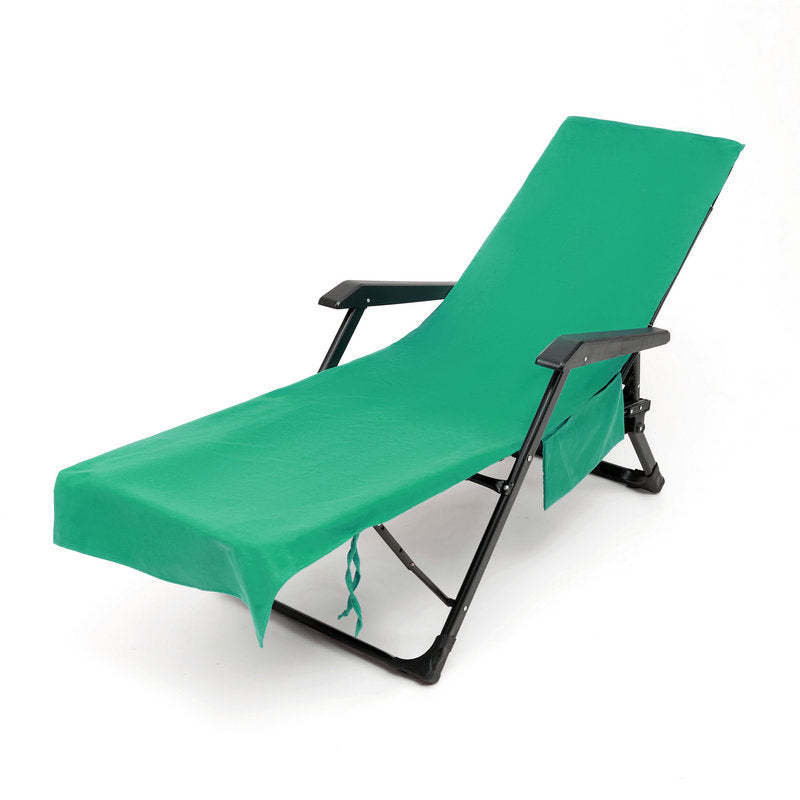 🌞 sunbathing chair towel - with storage bag and handbag