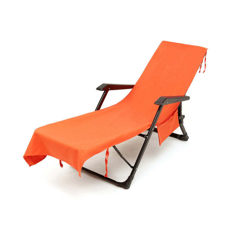 🌞 sunbathing chair towel - with storage bag and handbag