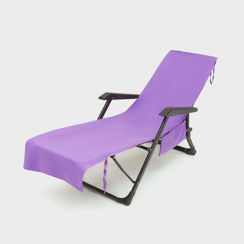 🌞 sunbathing chair towel - with storage bag and handbag