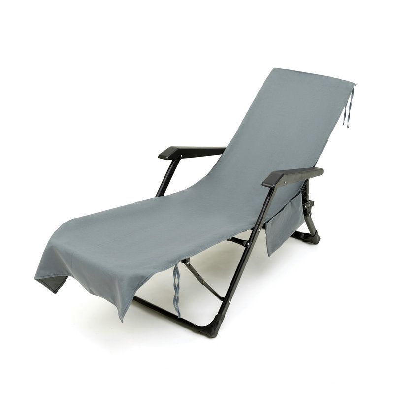 🌞 sunbathing chair towel - with storage bag and handbag