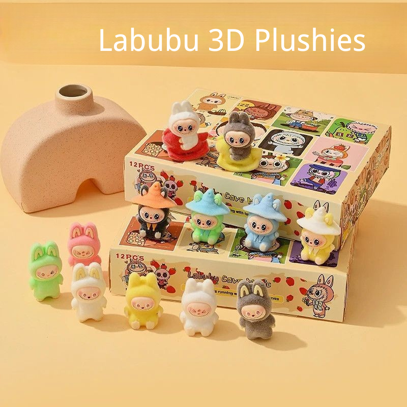 Labubu Plush 3D Figurine