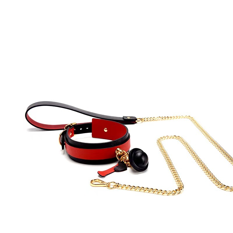 Animisttoy Leather Bracelet Leash Collar