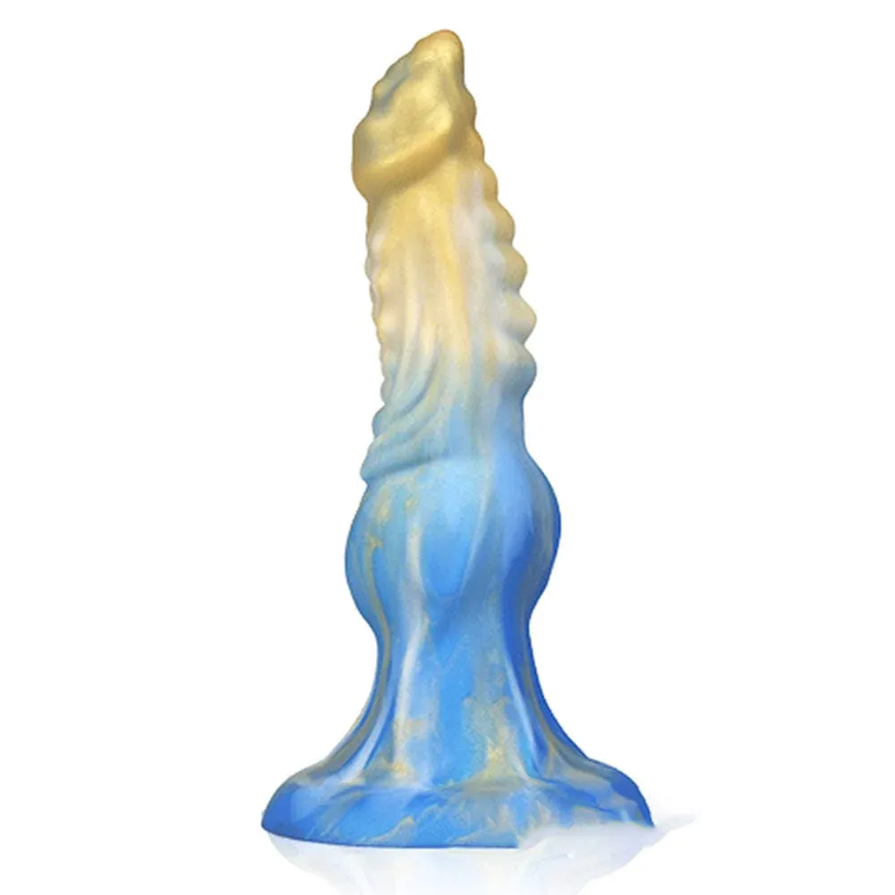 Animisttoy-Alien Dildo Mixed Color Liquid Silicone Allovers Dildo Sex Toys