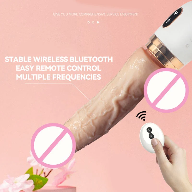 Animisttoy-Small Dildo Machine Suction Cup Vibrant Toys with Remote Control