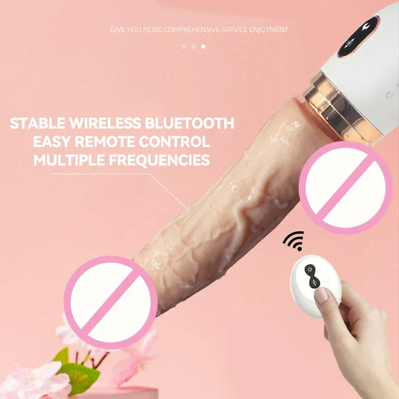 Animisttoy-Small Dildo Machine Suction Cup Vibrant Toys with Remote Control