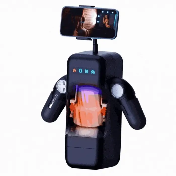 Animisttoy-Game Cup Telescopic Vibrating Heating Masturbator