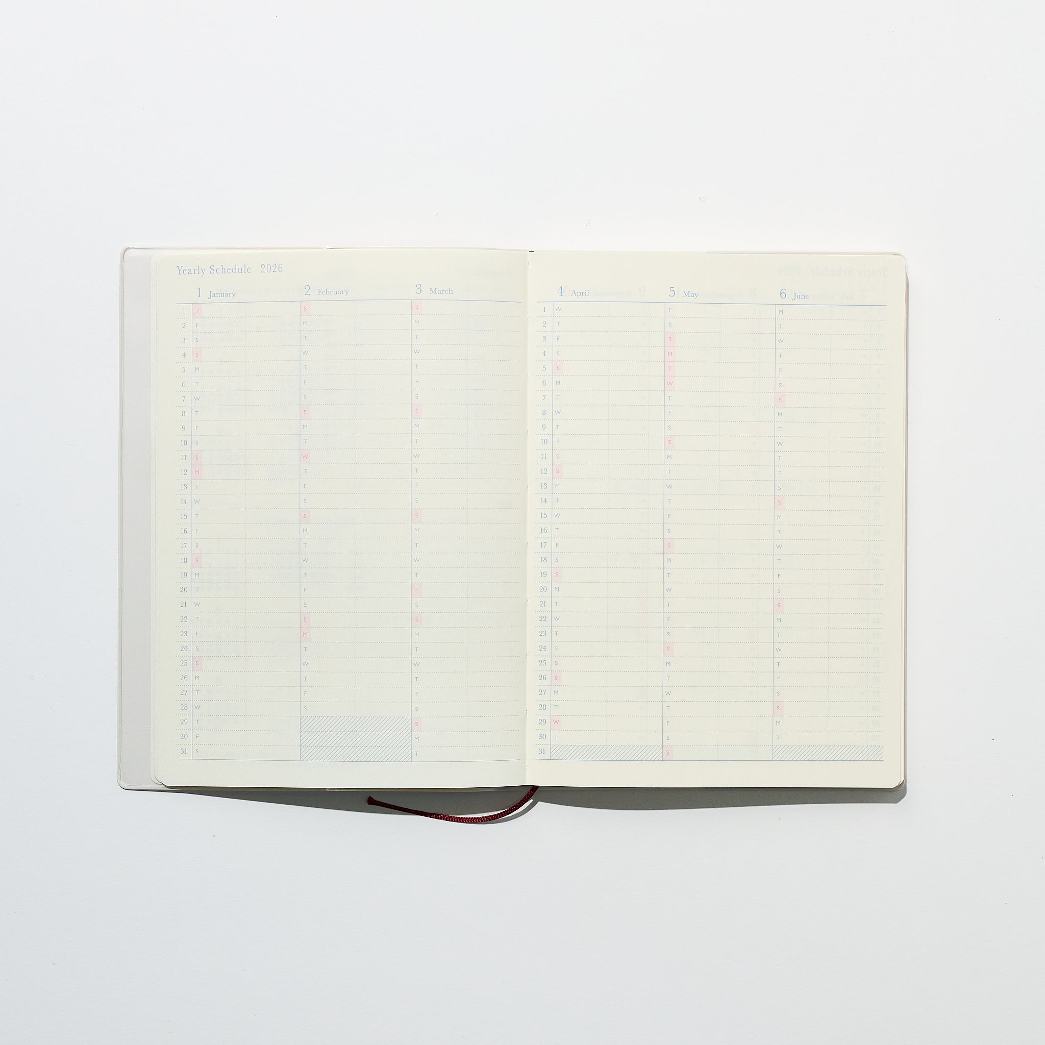 24 - Hour Gradient Day Length Diary / MIDORI - bungu