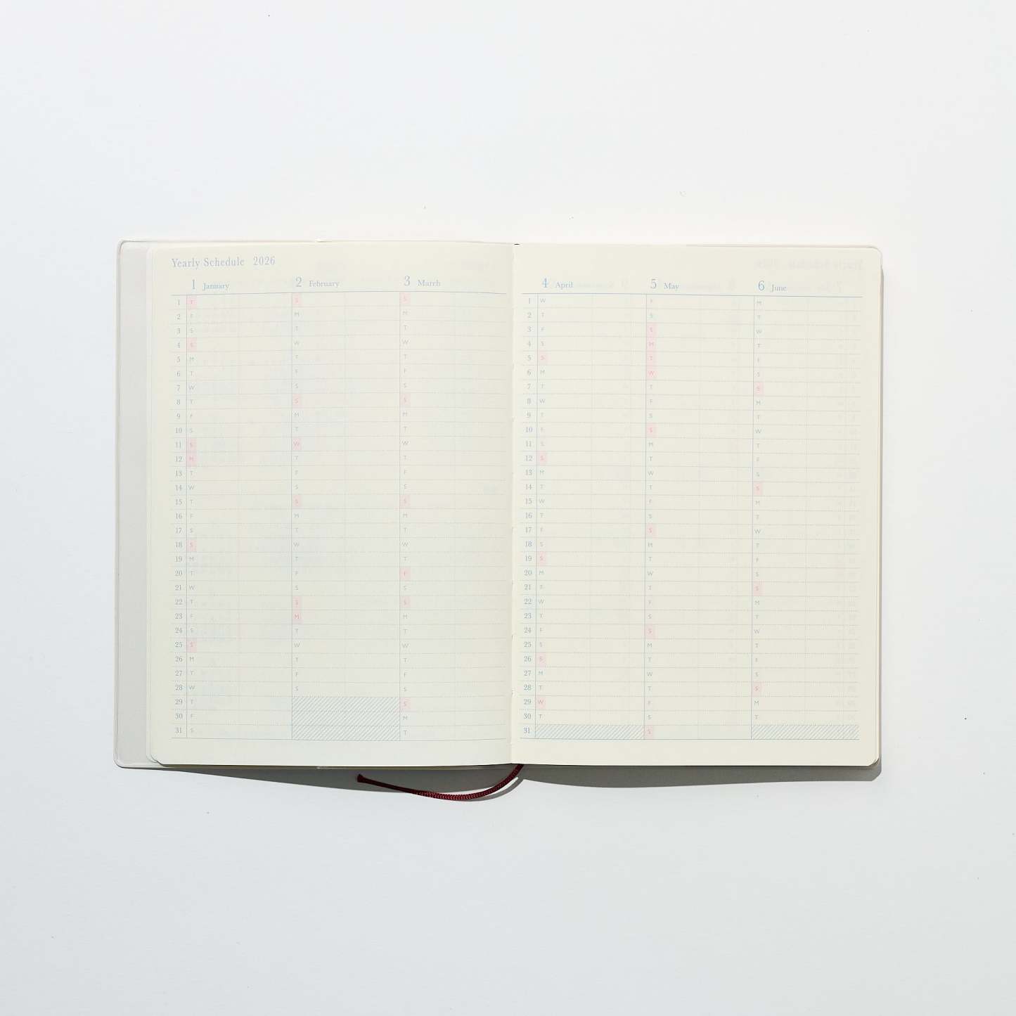 24 - Hour Gradient Day Length Diary / MIDORI - bungu