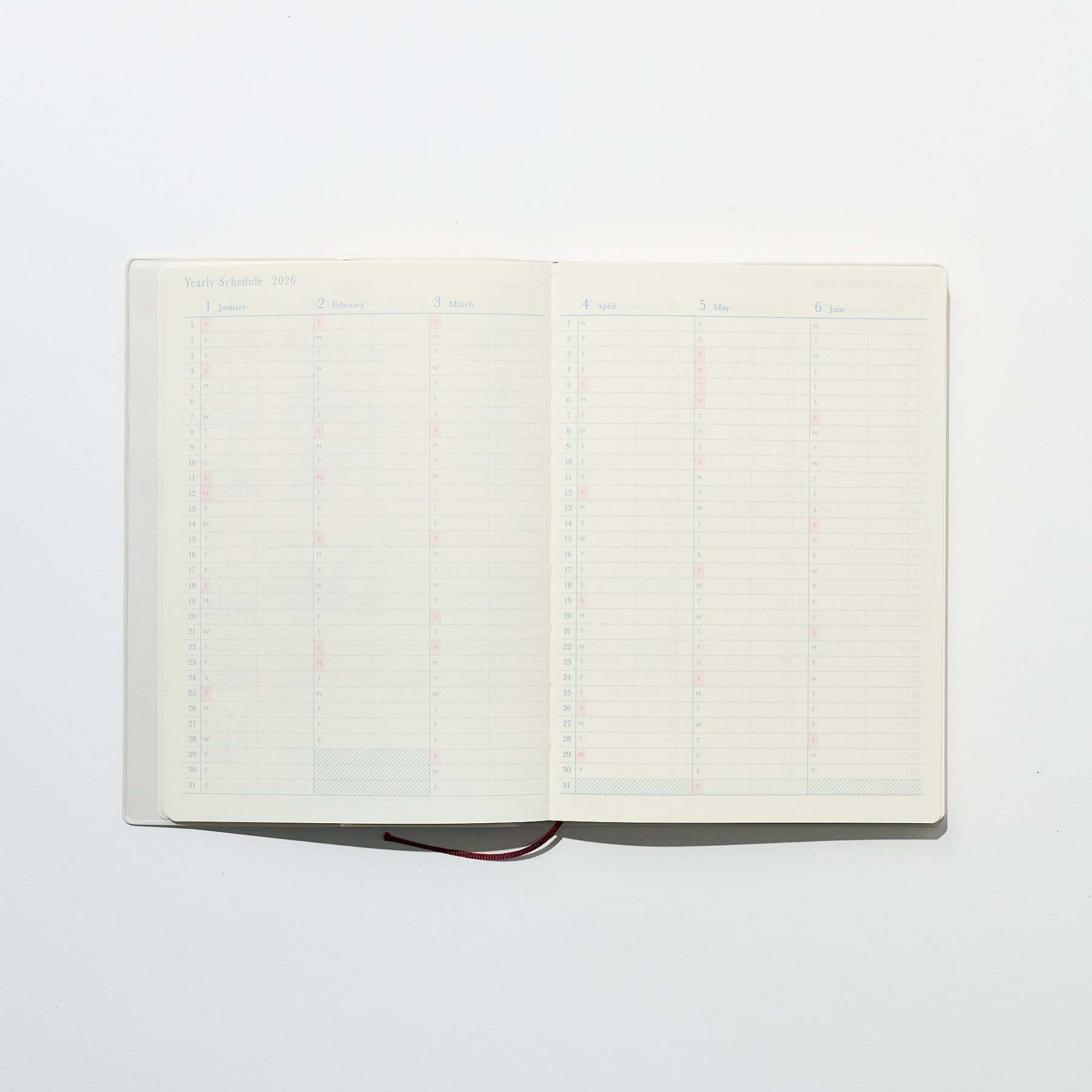 24 - Hour Gradient Day Length Diary / MIDORI - bungu