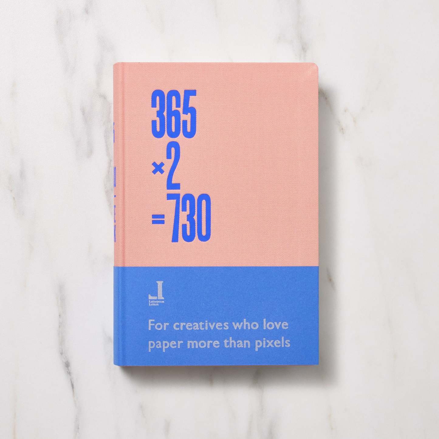 "365 by Two Note" 2 Years Diary / Letterpress Letters - bungu