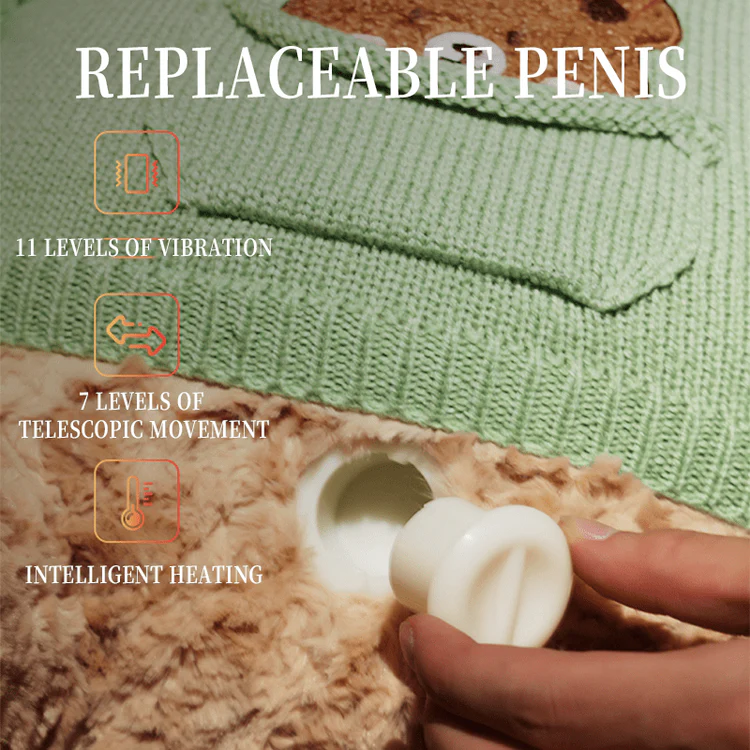 Animisttoy-Teddy Bear Type Plush Sex Machine App Control