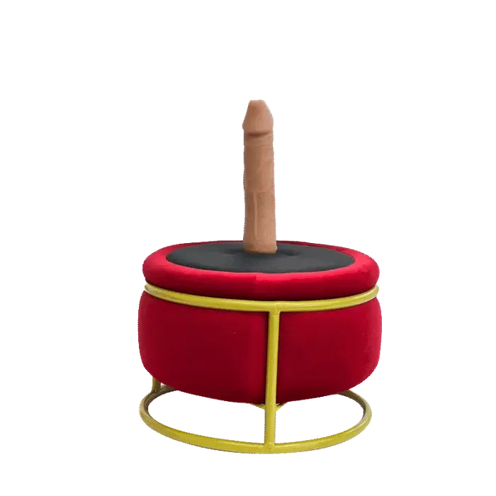 Animisttoy- Red Seat Dildo Machine Chair Massage Seat