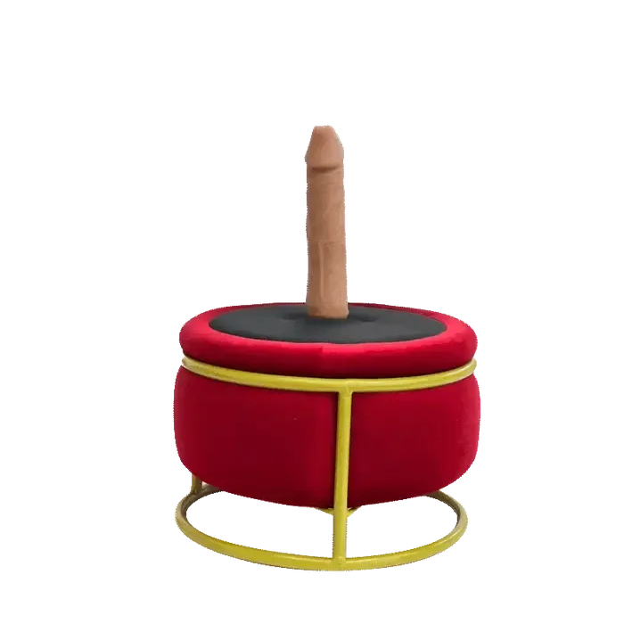 Animisttoy- Red Seat Dildo Machine Chair Massage Seat