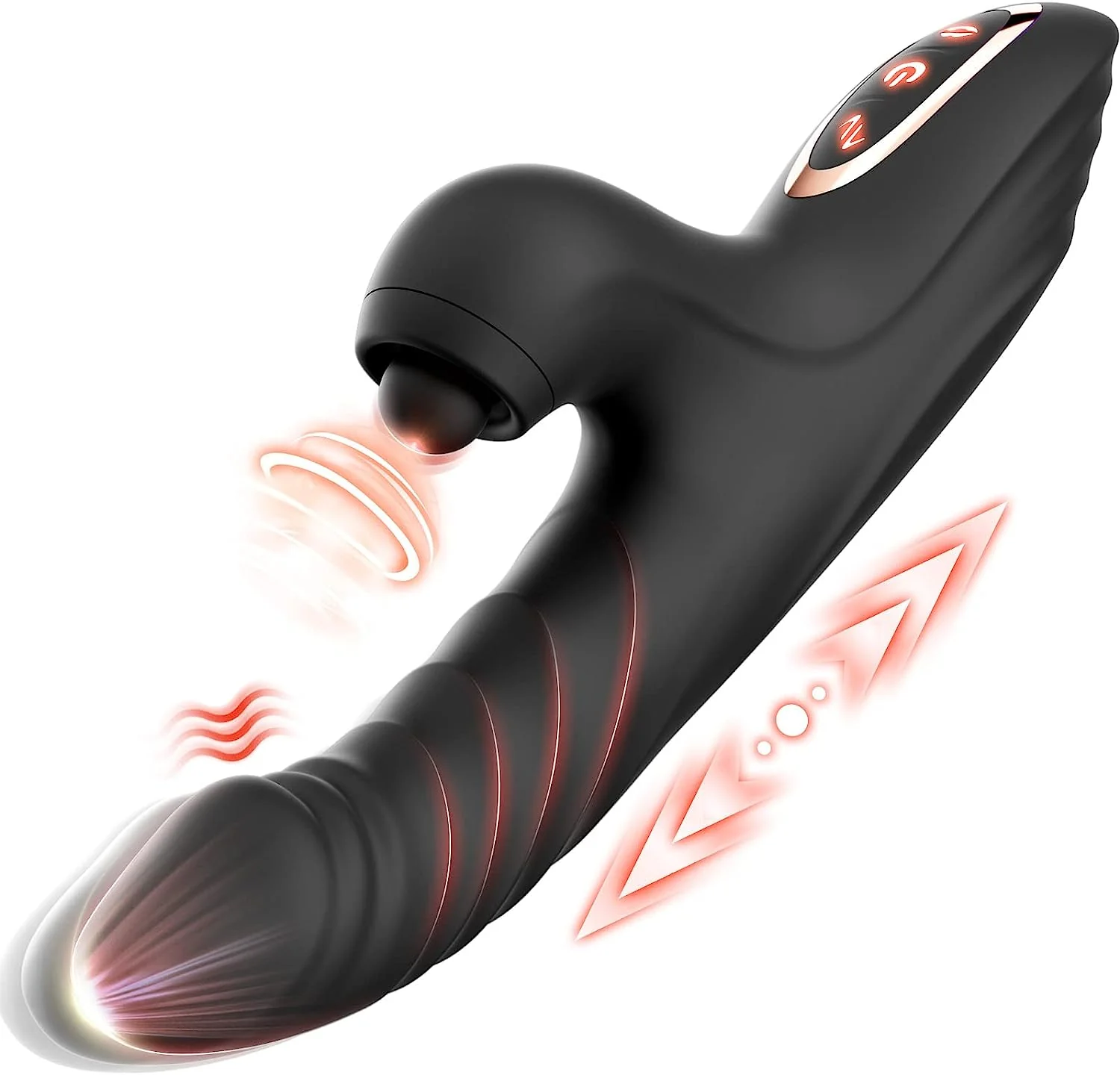 Animisttoy-Thrusting Dildo Rabbit Vibrator G-spot Vibrator for Women
