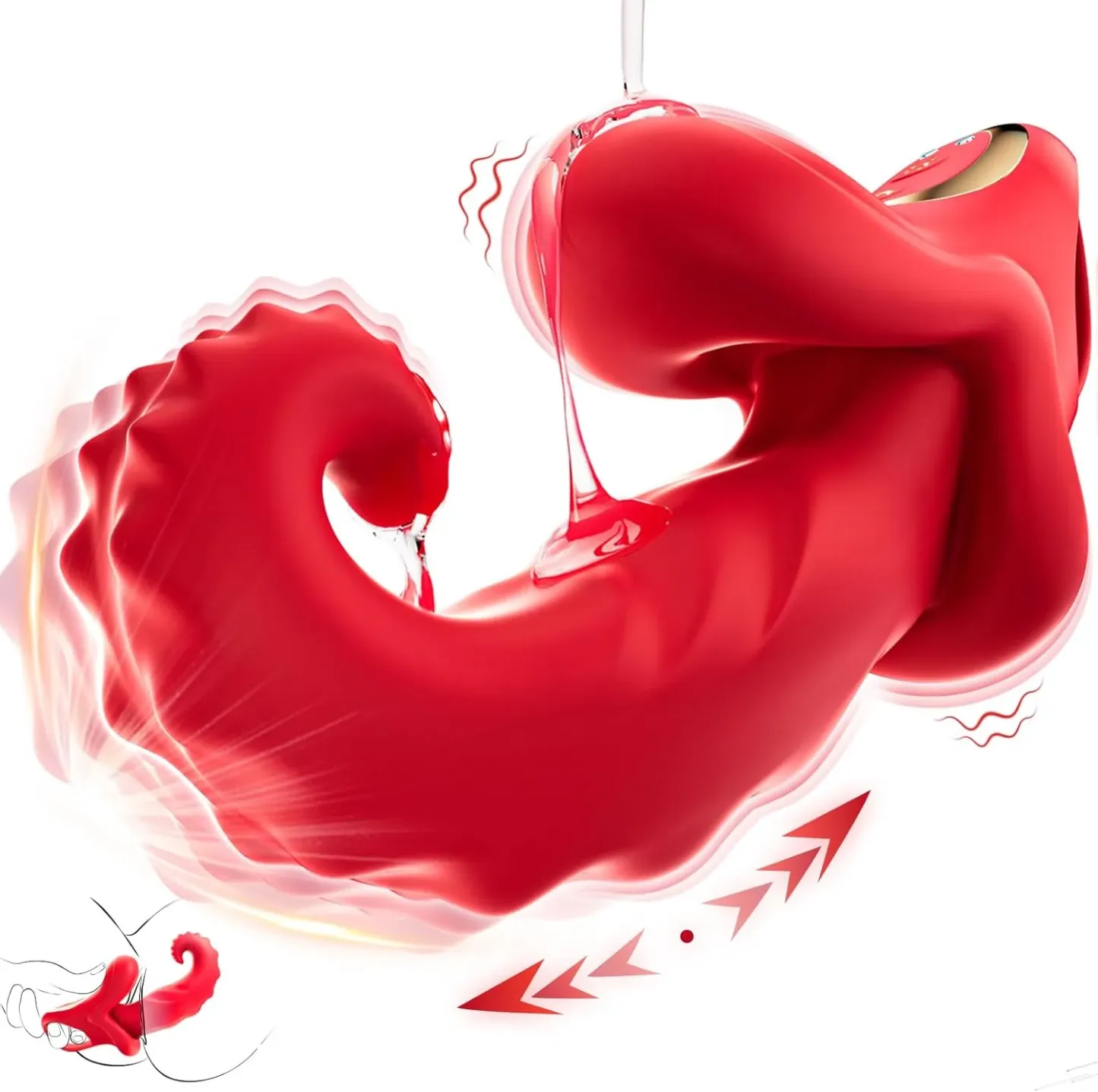 Animisttoy-Venus Realistic Tongue Licking Thrusting G Spot Vibrator