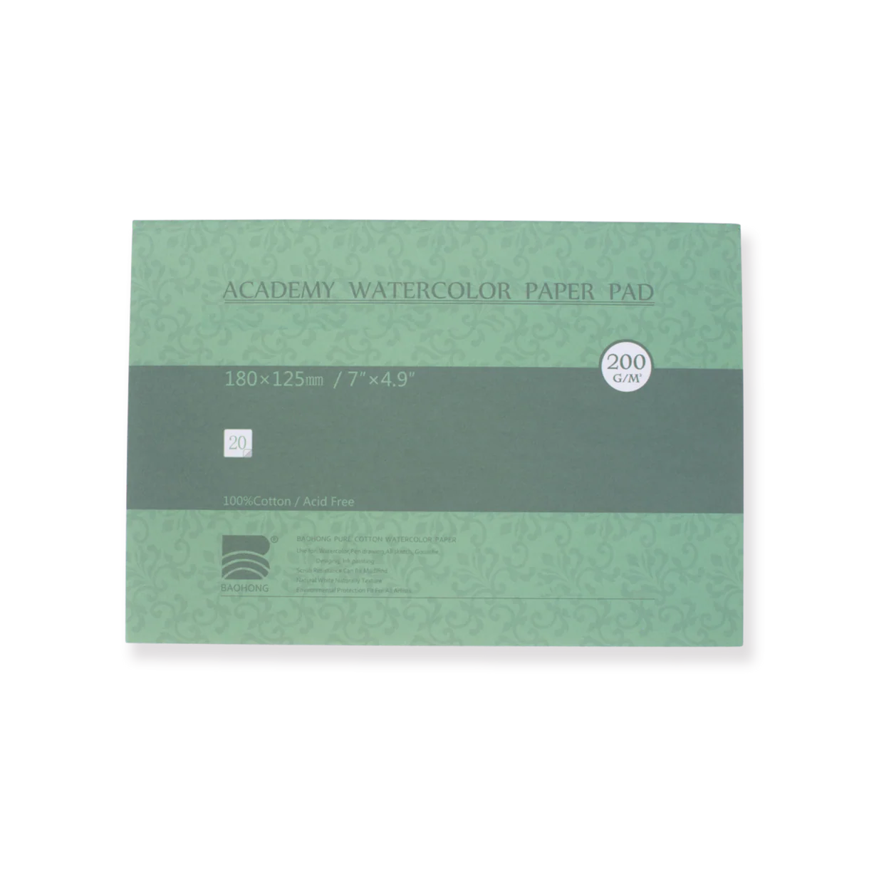  Baohong Pure Cotton Academy Watercolor Paper Pad 