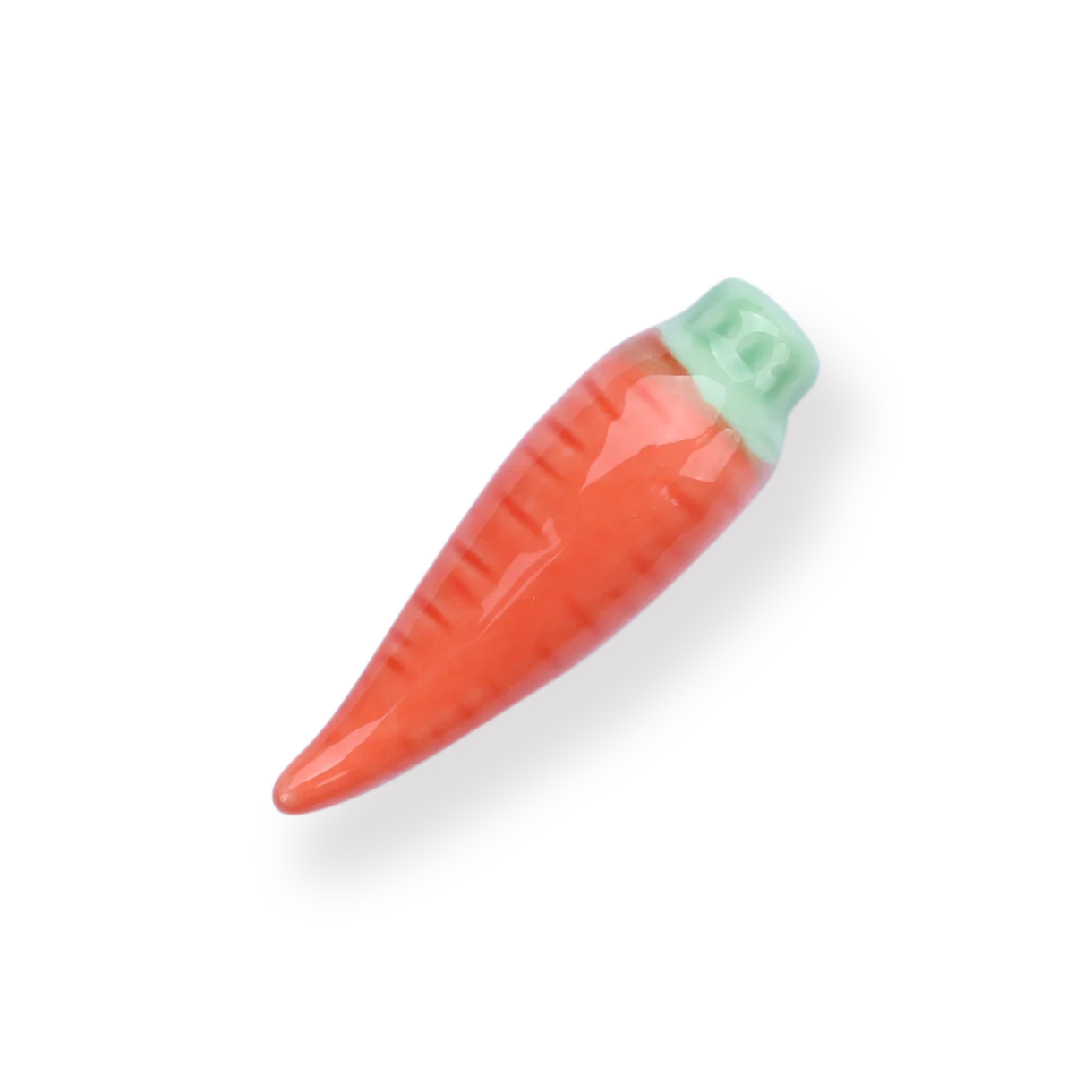 Carrot Ceramic Brush Rest