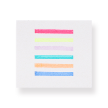 Double-Sided Erasable Highlighter - Set of 6