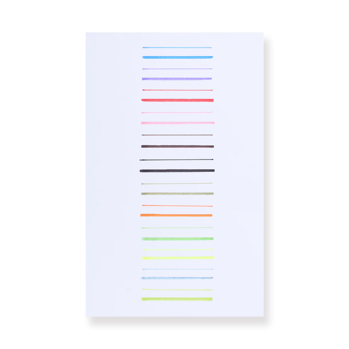 Double-Sided Water-based Brush Pen - 12 Color Set