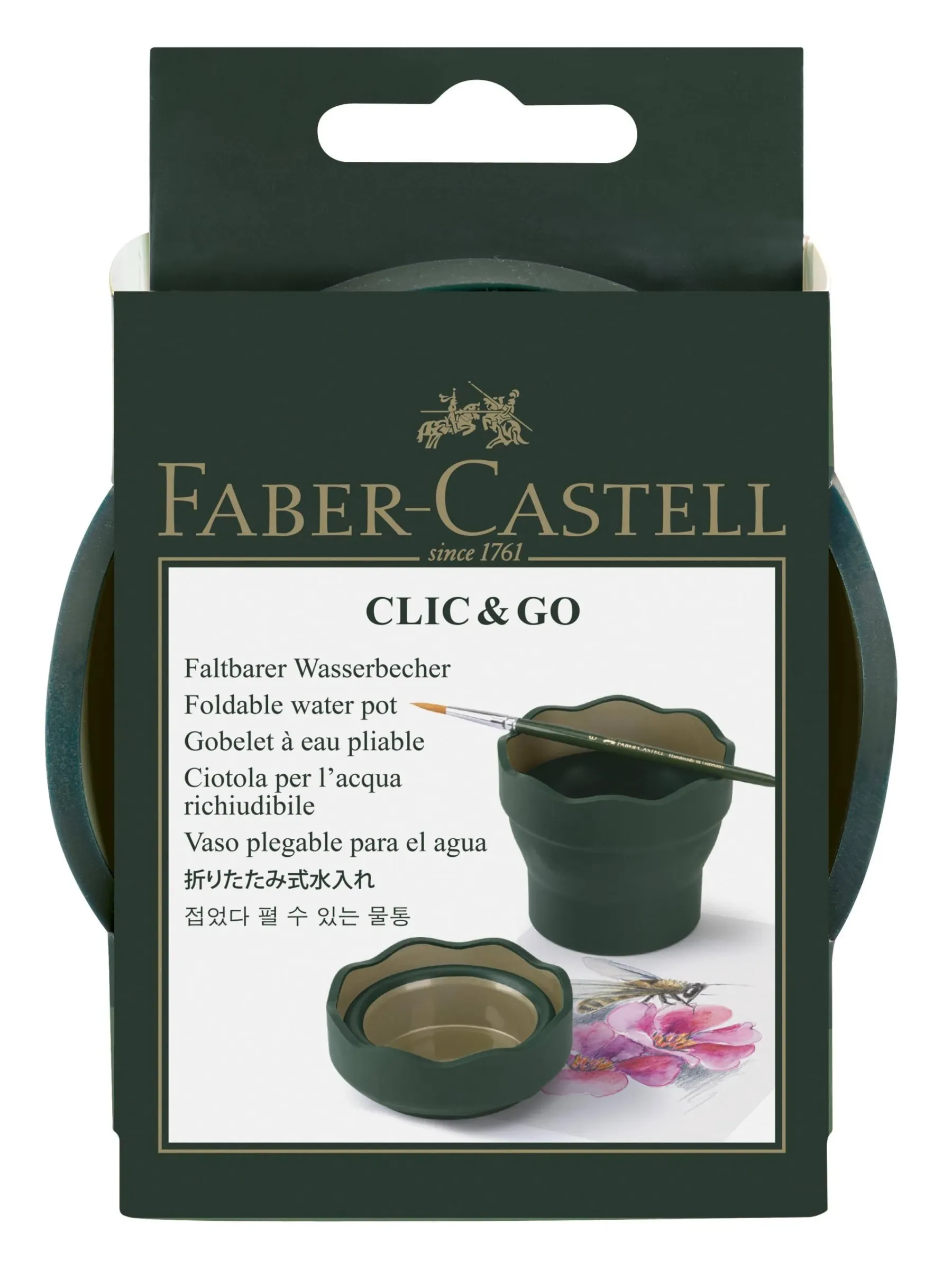 Faber-Castell Clic & Go Foldable Water Pot