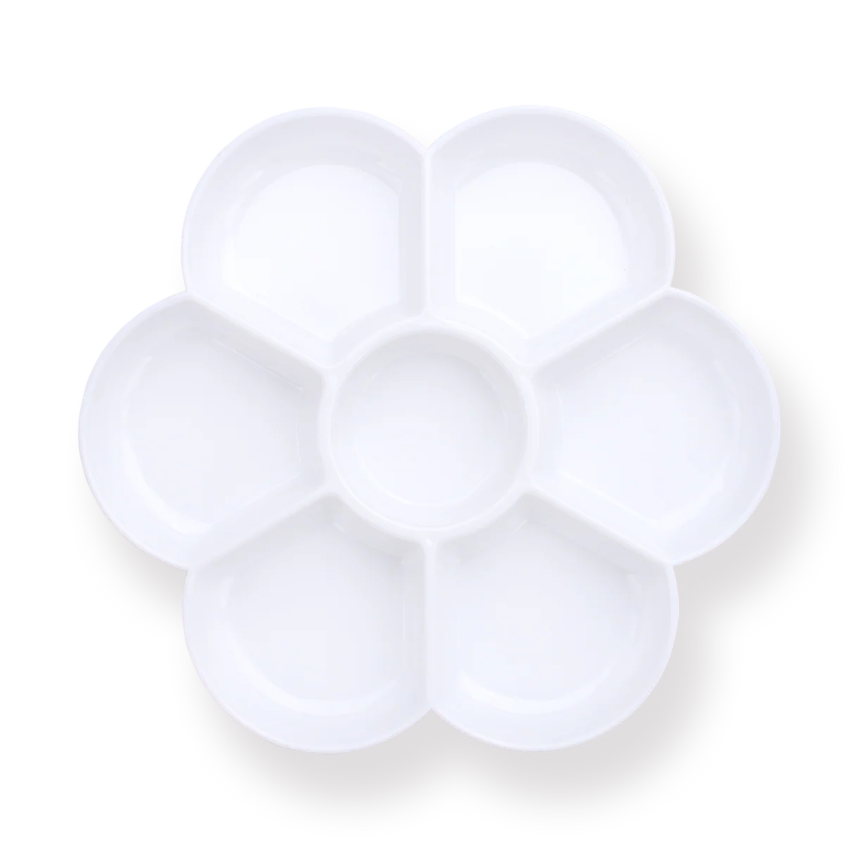 Flower Watercolor Palette - White