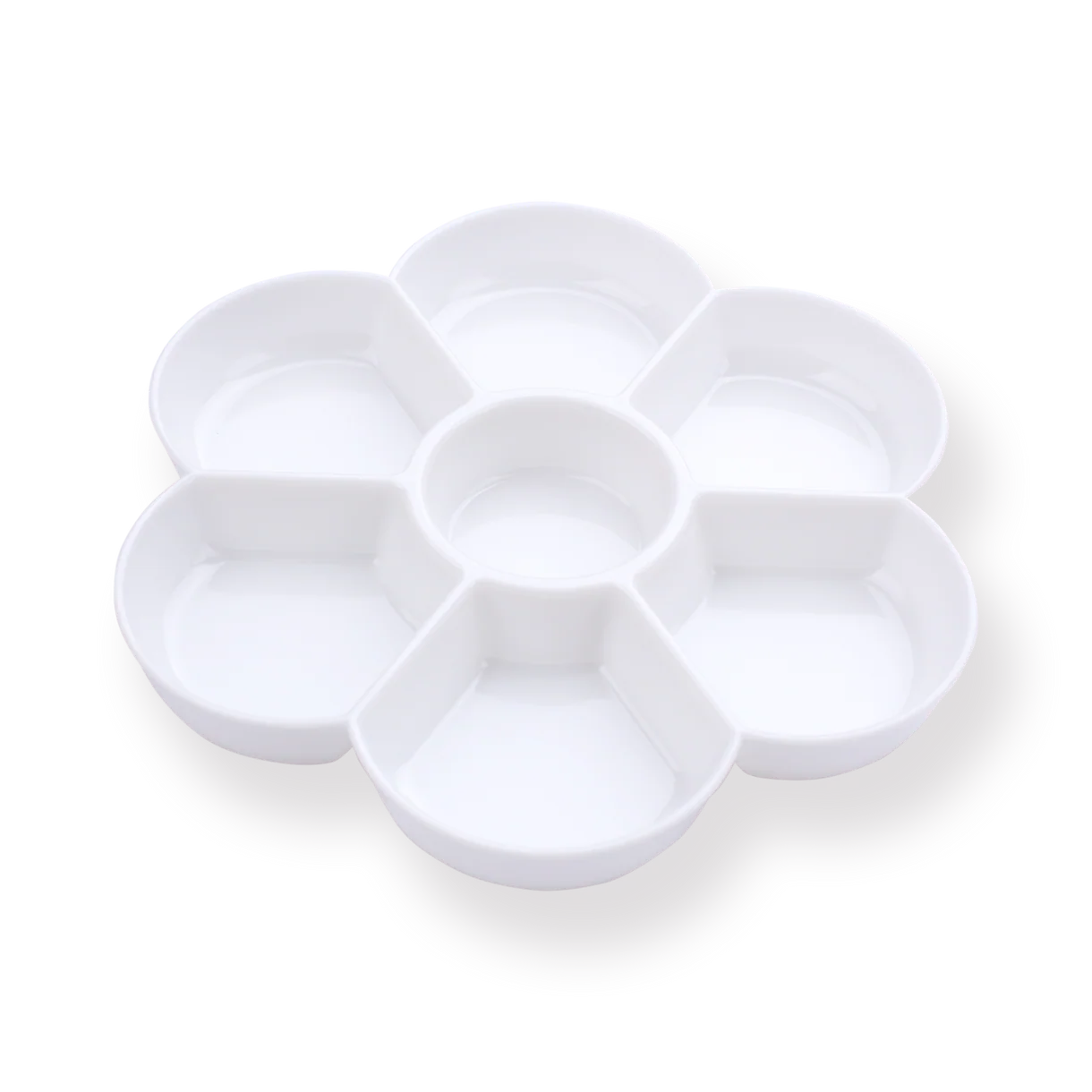 Flower Watercolor Palette - White