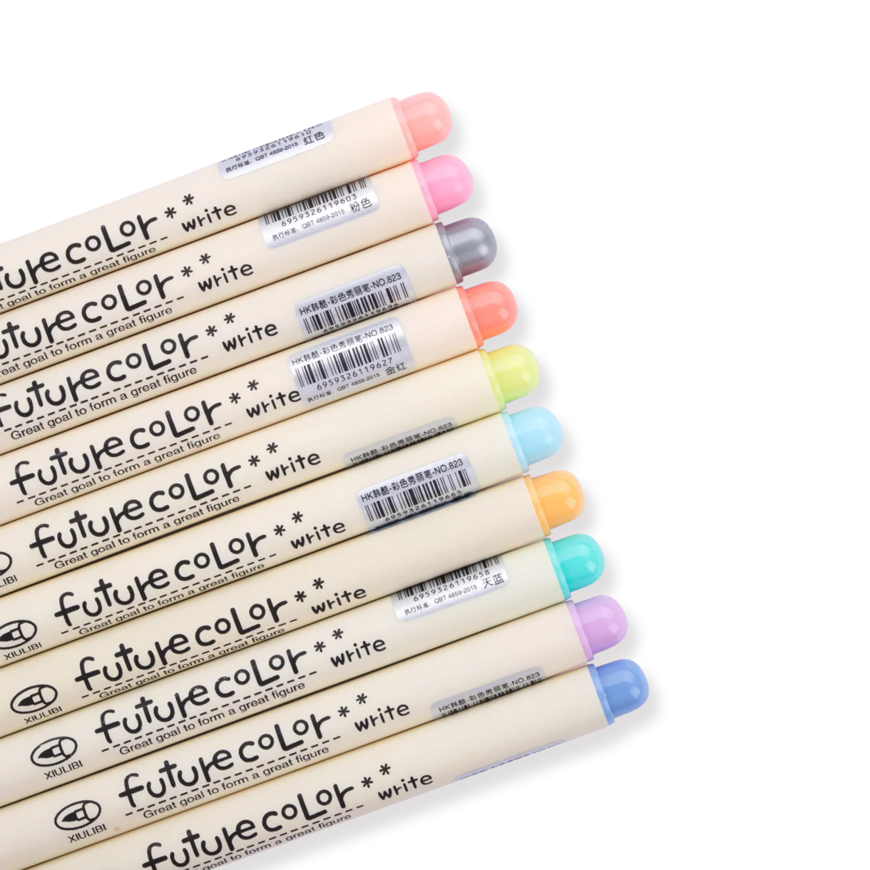 Future Color Lettering Brush Pen (Set of 10)