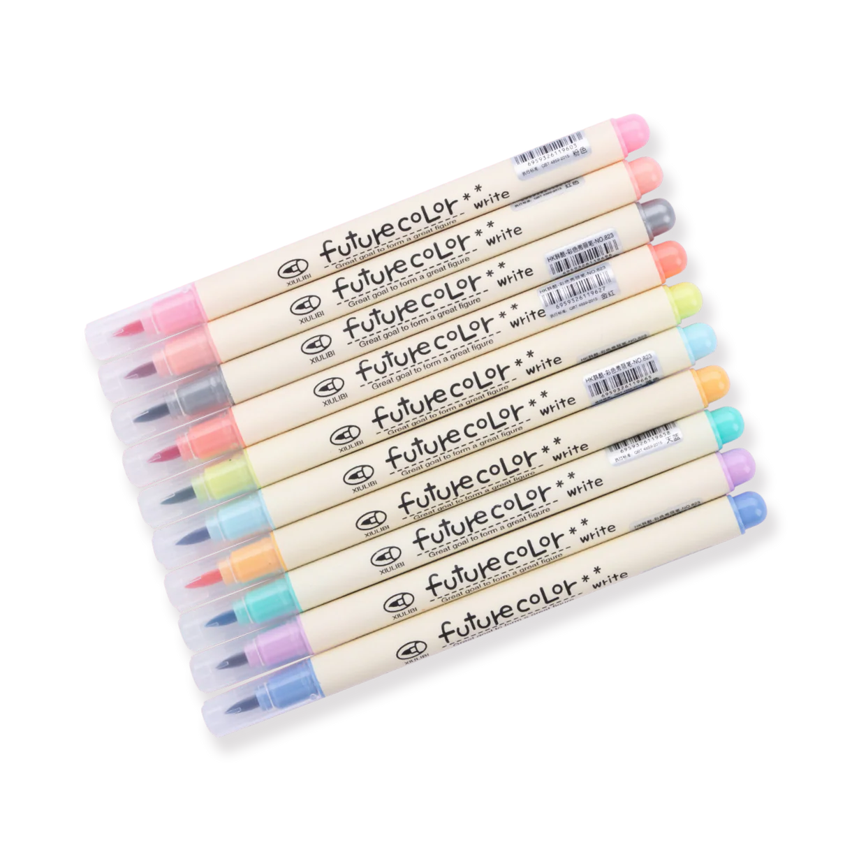 Future Color Lettering Brush Pen (Set of 10)