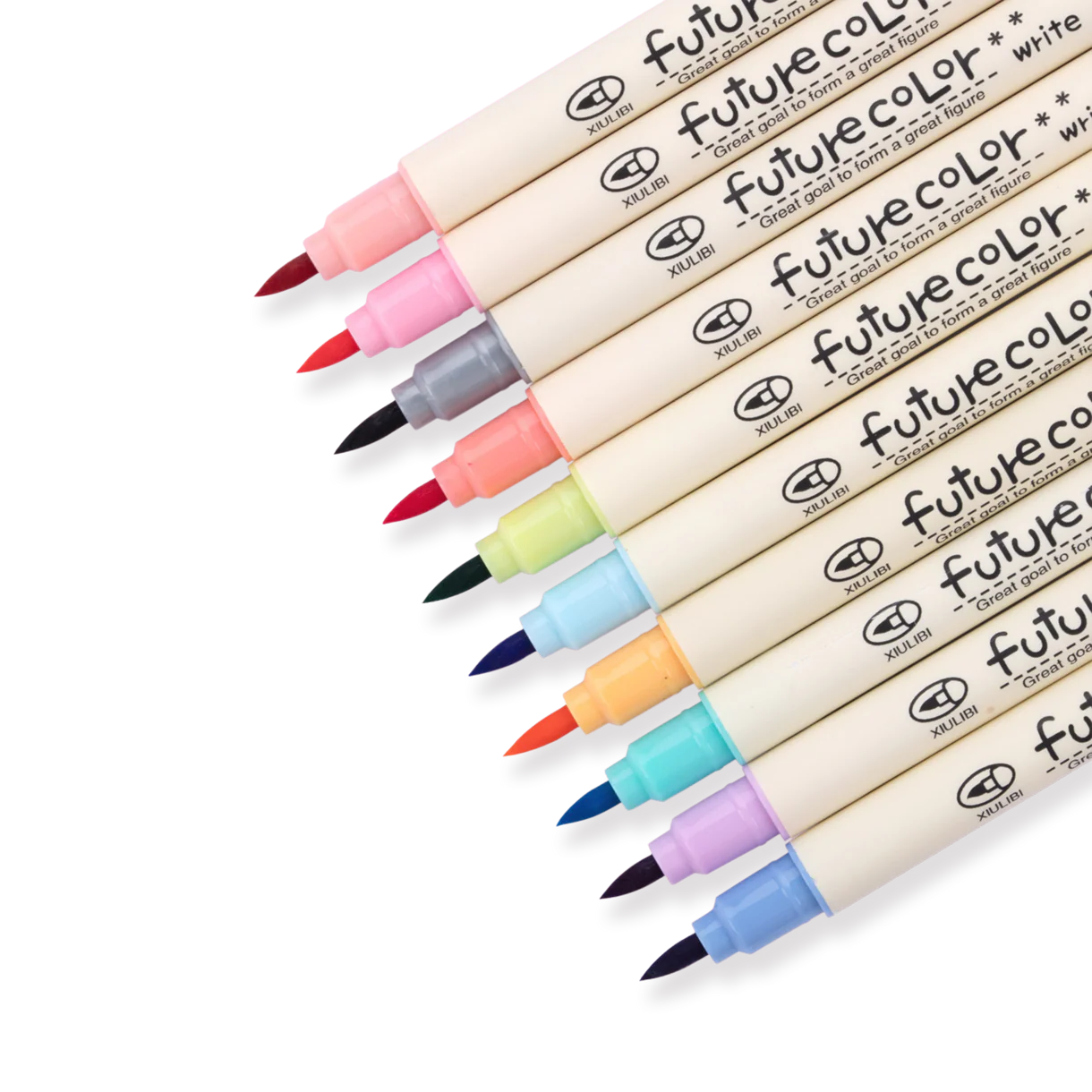 Future Color Lettering Brush Pen (Set of 10)