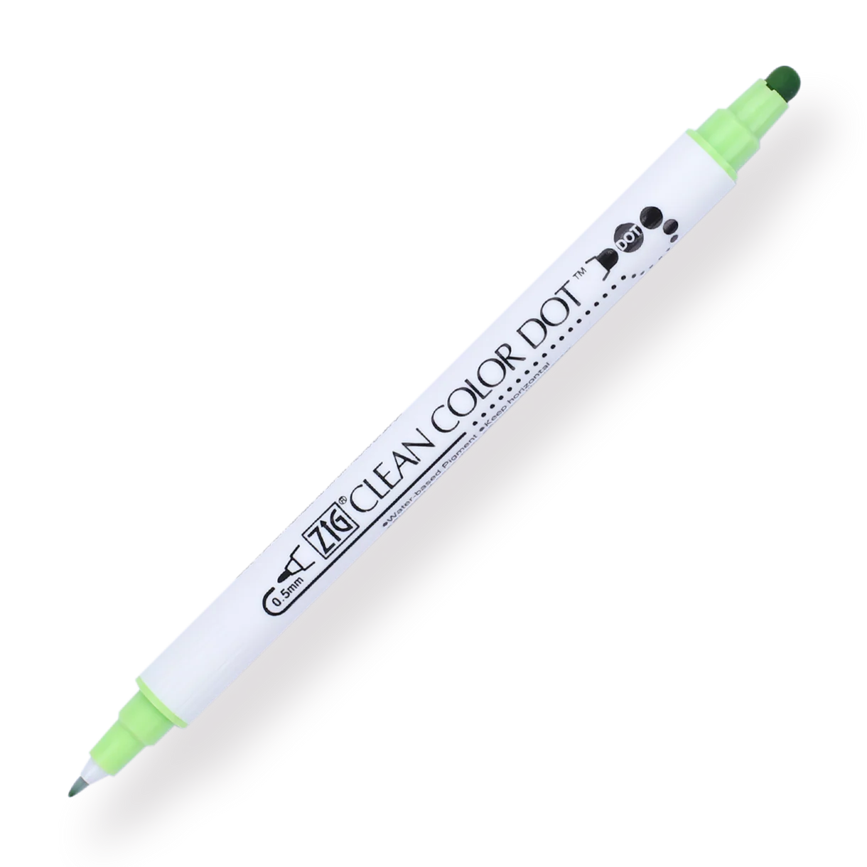 Kuretake ZIG Clean Color Dot Double-Sided Marker - 4 Color Set