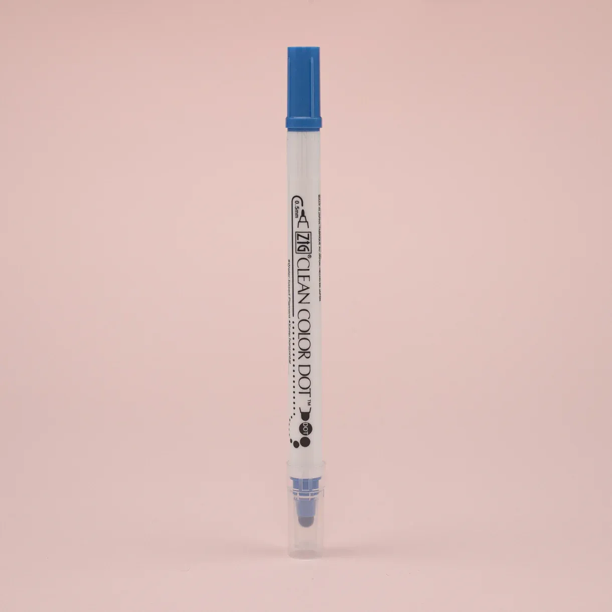  Kuretake Zig Clean Colour Dot Basic Double-Sided Marker - 6 Color Set