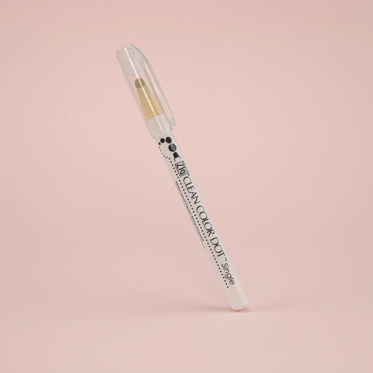 Kuretake Zig Clean Colour Dot Single Marker - 6 Colors Set