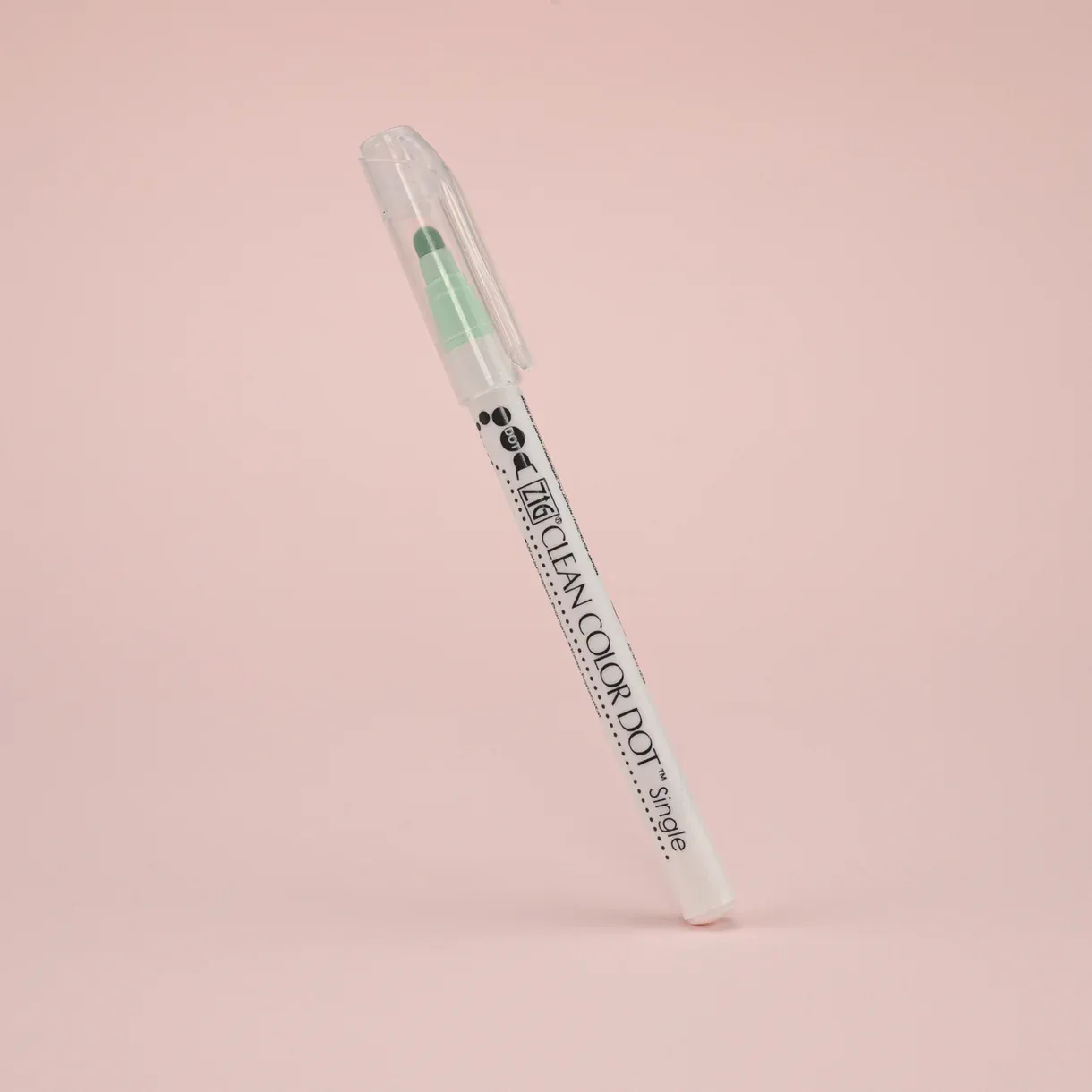 Kuretake Zig Clean Colour Dot Single Marker - 6 Colors Set