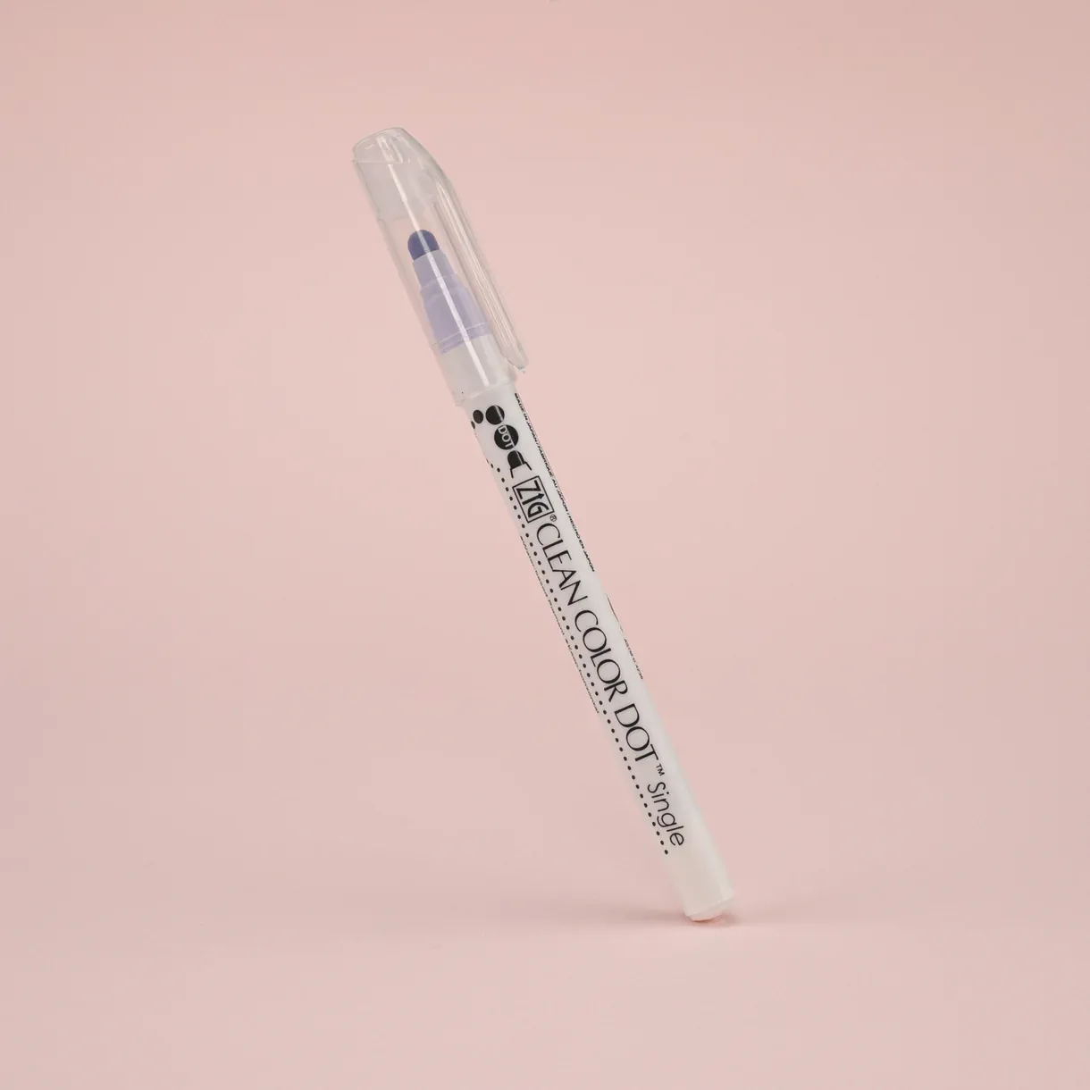 Kuretake Zig Clean Colour Dot Single Marker - 6 Colors Set