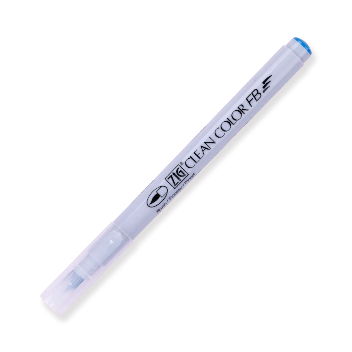 Kuretake ZIG Clean Color FB Felt Tip Brush  Pen - 12 Color Set - Bright   Deep  Pure