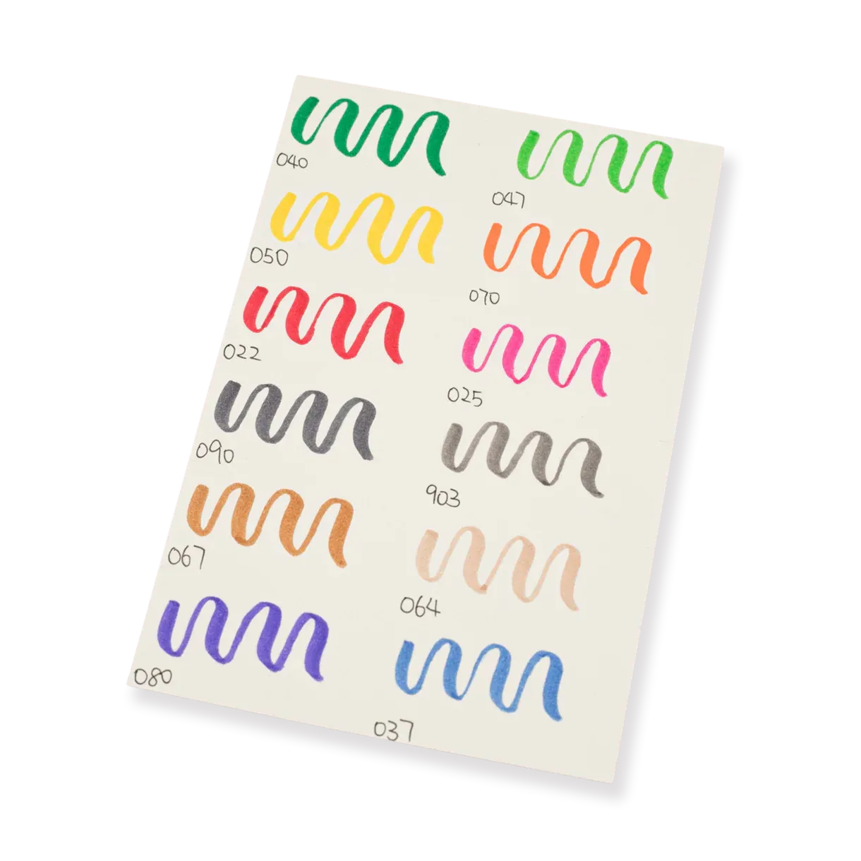 Kuretake ZIG Clean Color FB Felt Tip Brush  Pen - 12 Color Set - Bright   Deep  Pure