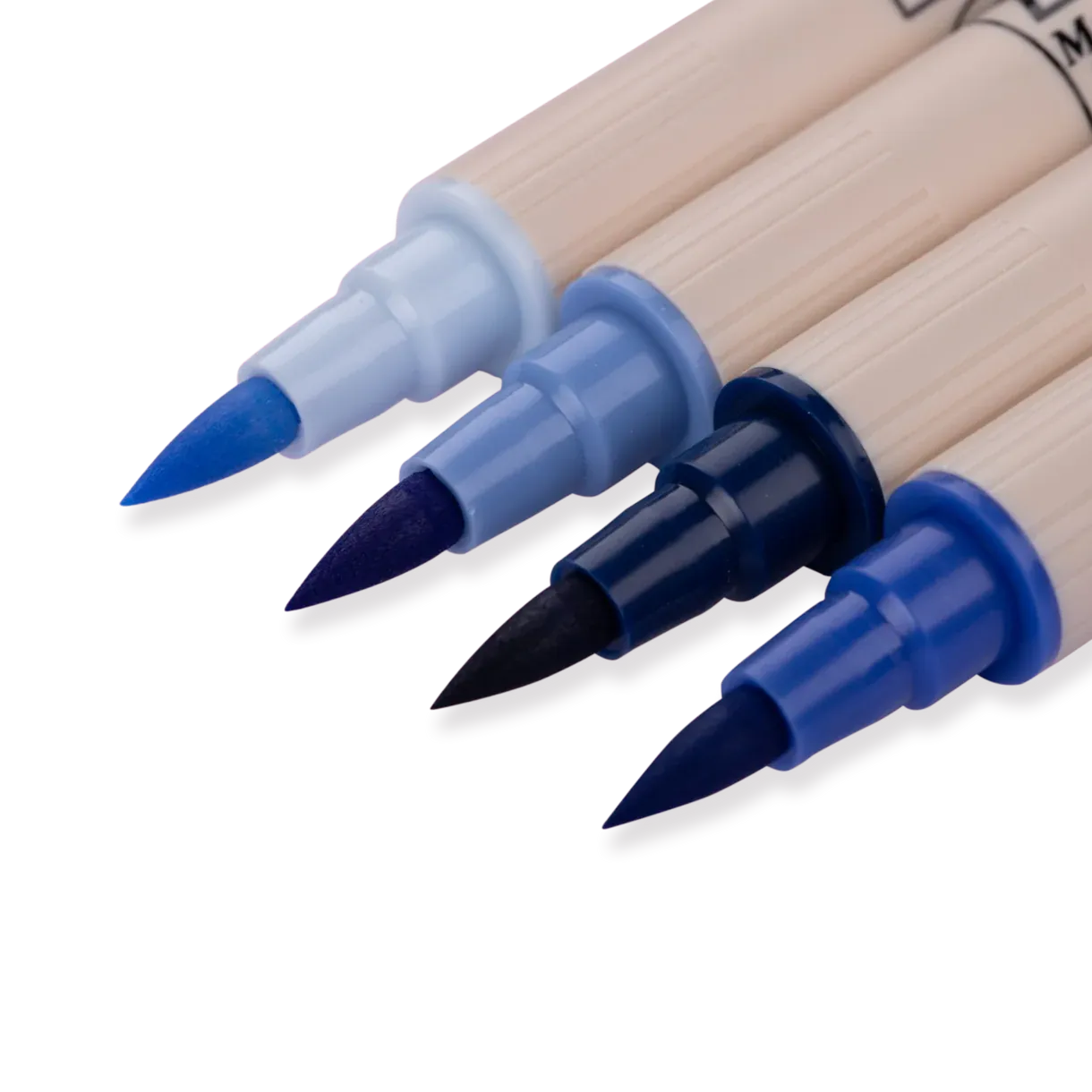 Kuretake Zig Brushables Brush  Pen - 4 Colors  Set