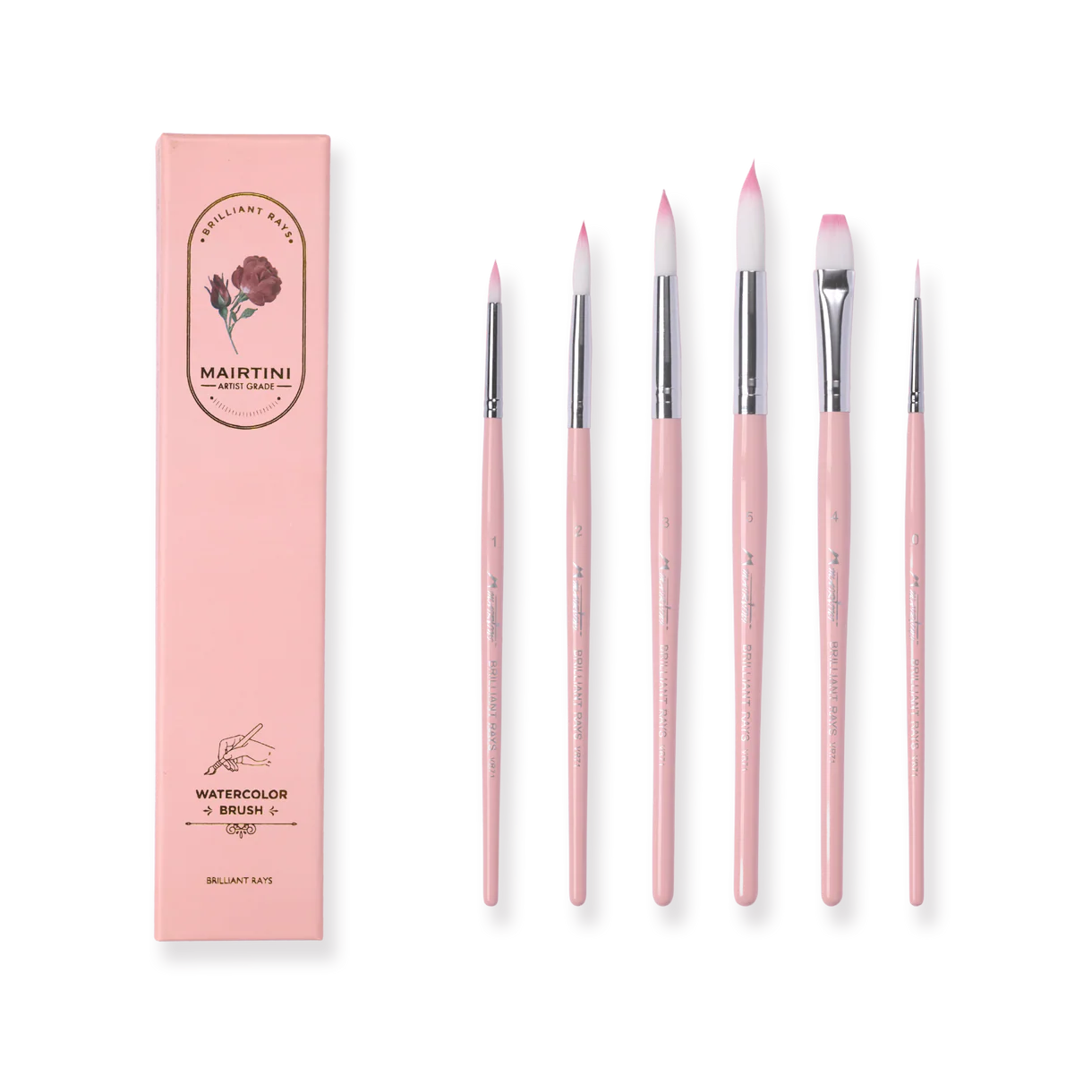 Mairtini Watercolor Brush - Set of 6