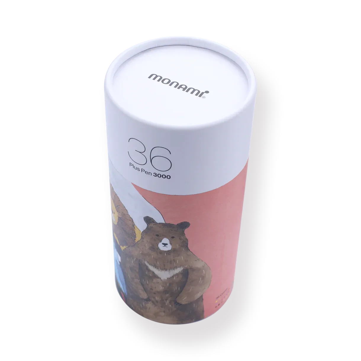 Monami Plus  Pen 3000 - 36 Colors Set - Cylindrical Pack