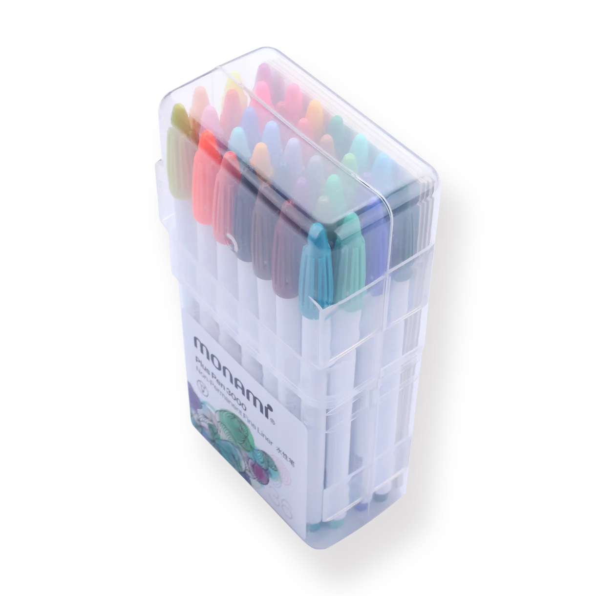 Monami Plus  Pen 3000 - 36 Colors Set - Box Set