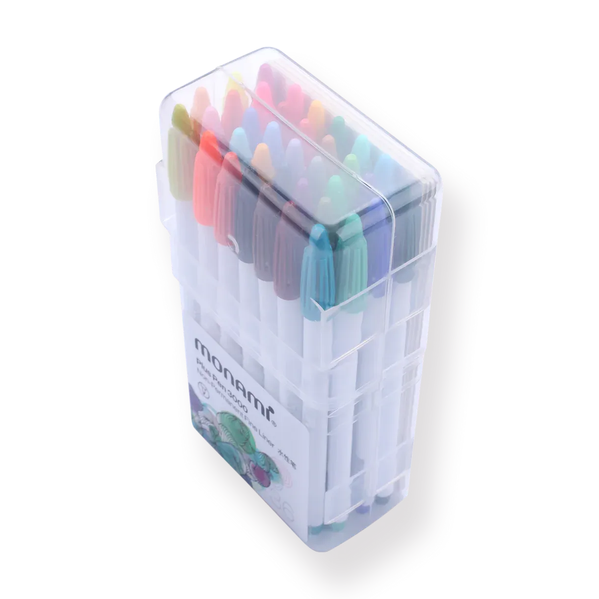 Monami Plus  Pen 3000 - 36 Colors Set - Box Set
