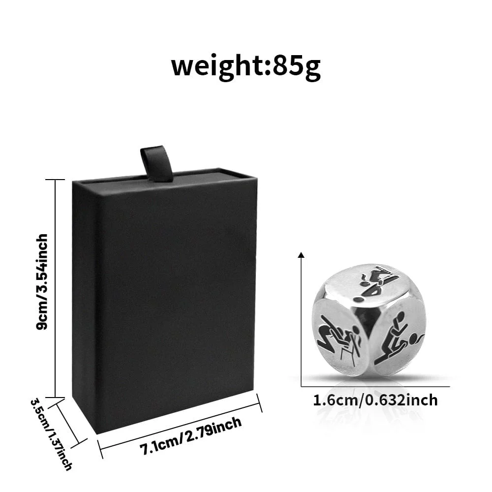 Animisttoy-Couple Flirting Sex Positions Time Roll Dice Sex Accessories