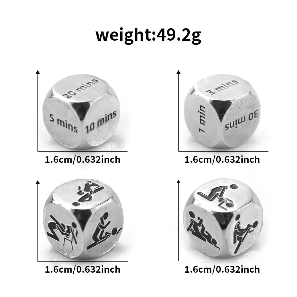 Animisttoy-Couple Flirting Sex Positions Time Roll Dice Sex Accessories