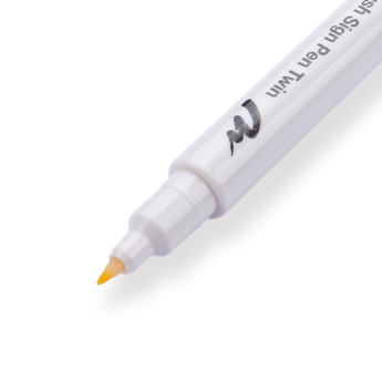 Pentel Brush Sign Pen Twin - Set of 12