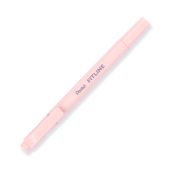 Pentel Fitline Double-Sided Highlighter - Chisel/Fine Tip - 8 Pastel Colors Set